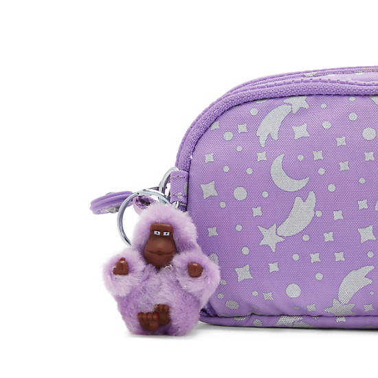 Sacs Kipling Gitroy Printed Pencil Case Metal | FR 1086RV